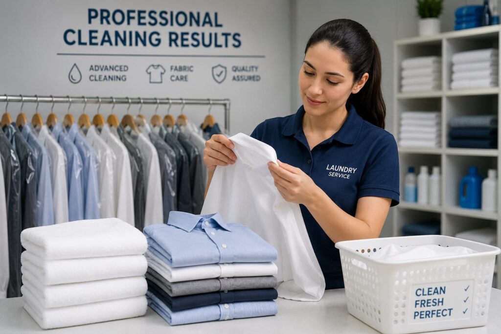 Affordable laundry and dry delivery service with quality cleaning