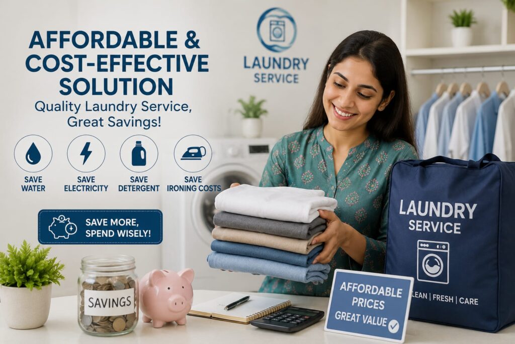 Affordable laundry pickup and delivery service helping customers save time and money
