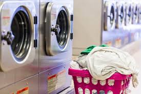 Professional dry cleaning machines used for garment care
