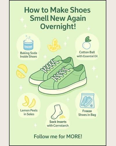 Simple tips to remove smell from shoes and prevent odor