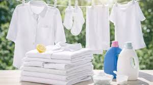 White clothes care for bright and clean garments